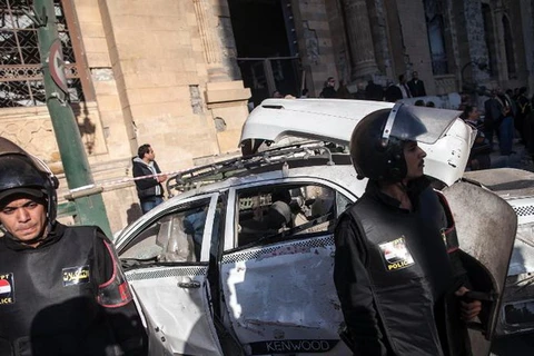 55 người thương vong trong vụ đánh bom xe tại Ai Cập 