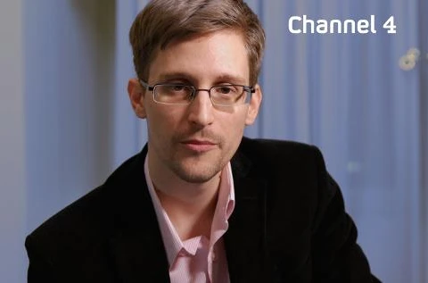 Edward Snowden. (Nguồn: Channel 4/AFP)