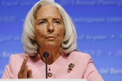 Tổng Giám đốc IMF Christine Lagarde. (Nguồn: THX/TTXVN)