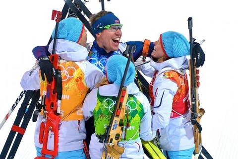 Na Uy soán ngôi đầu bảng của Đức tại Olympic Sochi 