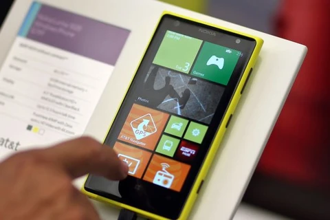 Mức phí cấp quyền sử dụng Windows Phone hiện nay vào khoảng 23-30 USD cho mỗi thiết bị. (Nguồn: AFP/Relaxnews)