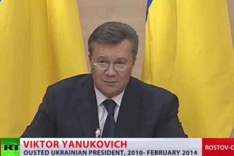 Yanukovych tuyên bố tiếp tục "chiến đấu vì Ukraine"