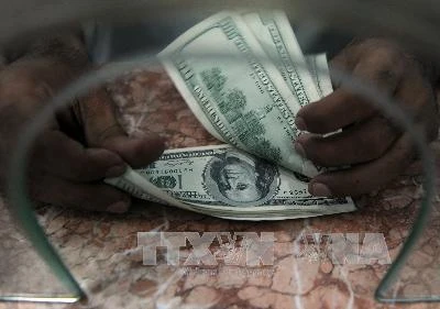 Đồng USD tại thị trường ở Karachi, Pakistan. (Nguồn: AFP/TTXVN)