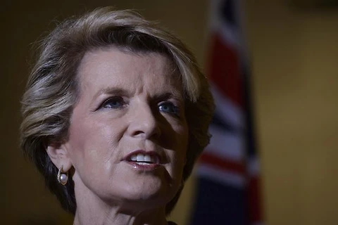 Ngoại trưởng Australia Julie Bishop. (Nguồn: AP)