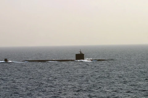 Tàu ngầm USS Hartford của Mỹ. (Nguồn: EPA/ TTXVN)