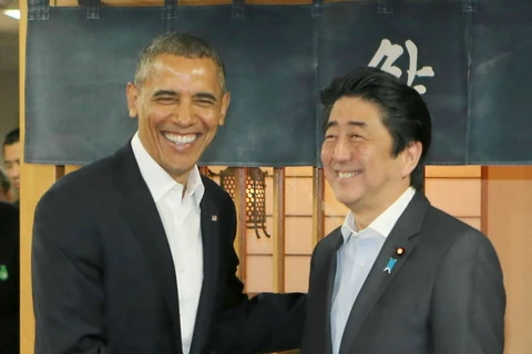 Tổng thống Mỹ Obama bắt đầu công du Nhật Bản