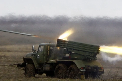 Nga lại tiến hành tập trận ở Rostov, giáp biên giới Ukraine