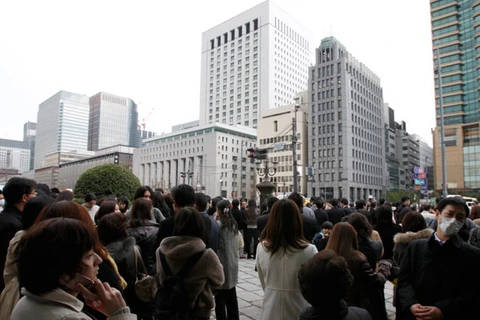 13 người bị thương trong trận động đất rung chuyển Tokyo