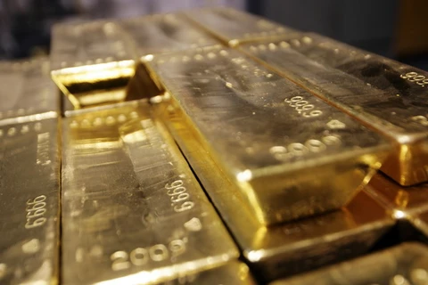 Căng thẳng Ukraine đẩy giá vàng lên gần mức cao nhất
