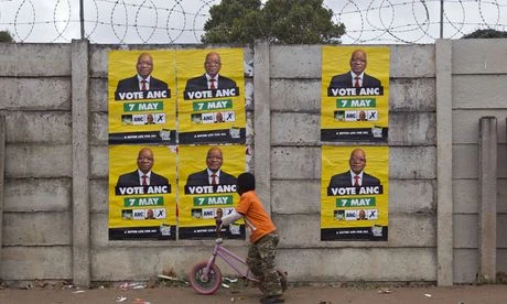 Poster vận động tranh cử ở Nam Phi. (Nguồn: Reuters)