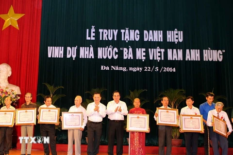 Đà Nẵng truy tặng danh hiệu cho 478 Mẹ Việt Nam Anh hùng