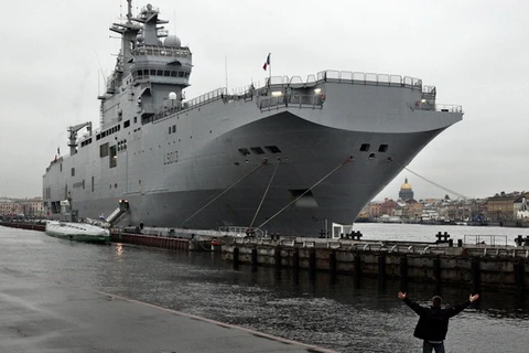 Mỹ đề nghị NATO thuyết phục Pháp không bán tàu chiến cho Nga