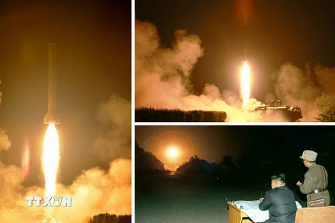 Triều Tiên tiếp tục bắn hai tên lửa đạn đạo tầm ngắn