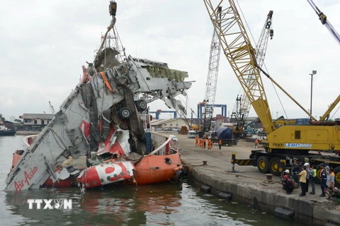 Indonesia dừng tìm kiếm thi thể nạn nhân vụ tai nạn máy bay QZ8501