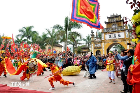 Bắc Ninh tổ chức lễ dâng hương và khai hội Kinh Dương Vương