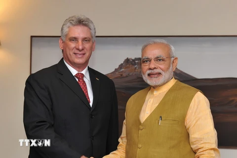 Thủ tướng Ấn Độ Modi đánh giá cao sự phát triển của Cuba