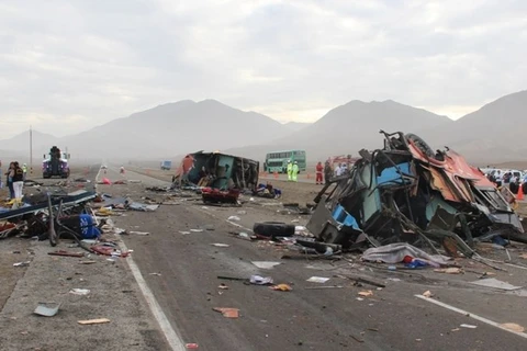 Tai nạn xe nghiêm trọng ở Peru, khiến 19 người thiệt mạng