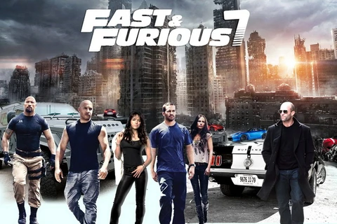 Bom tấn "Fast & Furious 7" sắp đạt mốc 1 tỷ USD trên toàn cầu
