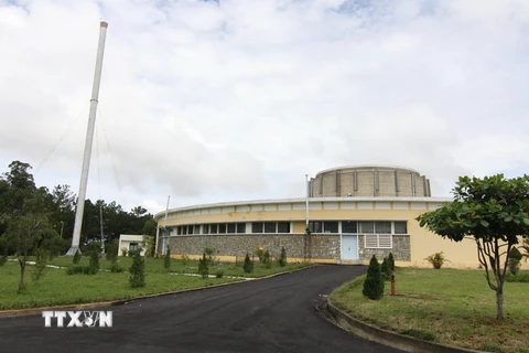 Phú Yên sẽ chuyển giao sở hữu thiết bị chứa nguồn phóng xạ về Viện Nghiên cứu Hạt nhân Đà Lạt. (Ảnh: Vũ Sinh/TTXVN)