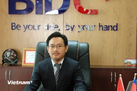 Tổng giám đốc BIDC Nguyễn Đình Dương. (Ảnh: Xuân Khu/Vietnam+)