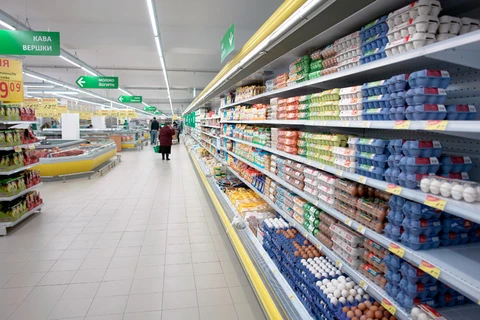 Một siêu thị ở Ukraine. (Nguồn: aisberg.com)
