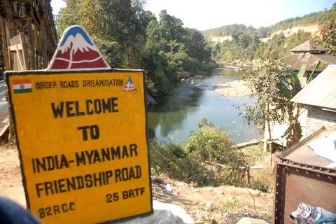 Khu vực biên giới Ấn Độ và Myanmar. (Nguồn: e-pao.net) 