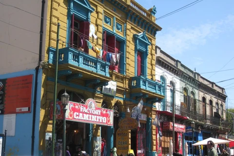 Một khu phố ở Buenos Aires. (Nguồn: wordpress.com)