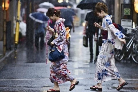 Hai người đã thiệt mạng sau khi cơn bão đổ bộ vào miền Tây Nhật Bản. (Nguồn: dailyreadlist.com)