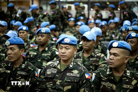 Binh sỹ lực lượng gìn giữ hòa bình Liên hợp quốc của Philippines. (Ảnh minh họa: AFP/TTXVN)