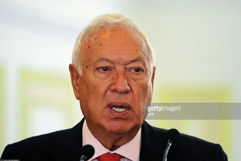 Ngoại trưởng Tây Ban Nha Jose Manuel Garcia-Margallo. (Nguồn: AFP/Getty Images)