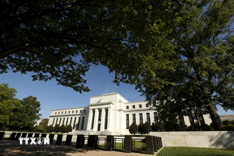 Quang cảnh bên ngoài trụ sở Fed ở Washington, DC. ngày 16/9. (Nguồn: Reuter/TTXVN)