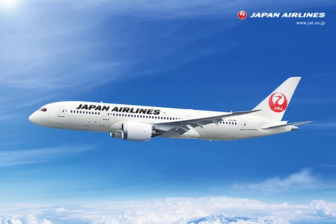 Giá cổ phiếu của hai hãng hàng không Nhật Bản Japan Airlines giảm 3%. (Nguồn: jal.co.jp)