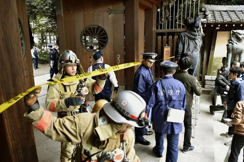 Đền Yasukuni của Nhật Bản bất ngờ phát nổ, chưa rõ thương vong