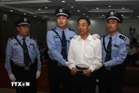 Bạc Hy Lai tại một phiên tòa. (Nguồn: AFP/TTXVN)