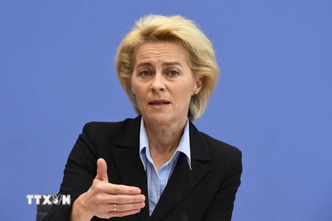 Bộ trưởng Quốc phòng Đức Ursula von der Leyen. (Nguồn: AFP/TTXVN)