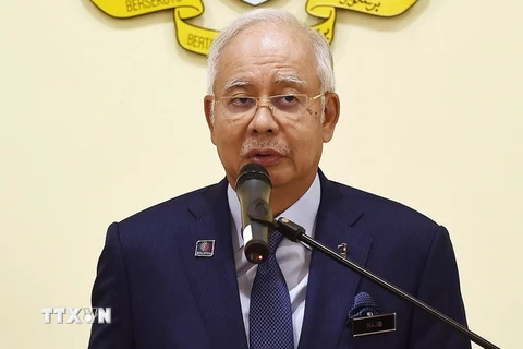 Thủ tướng Malaysia Najib Razak. (Nguồn: AFP/TTXVN)