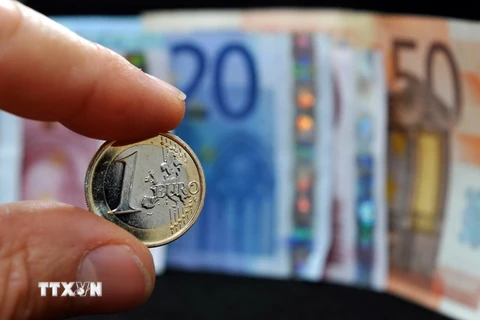Đồng euro. (Nguồn: AFP/TTXVN)