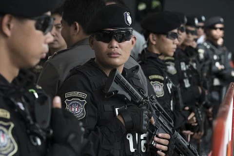 Lực lượng an ninh Thái Lan. (Nguồn: sbs.com.au)