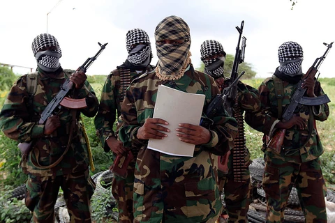 Thành viên nhóm phiến quân Hồi giáo Al-Shabaab. (Nguồn: cfr.org)