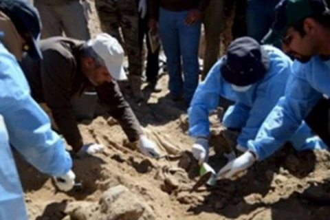 Phát hiện gây sốc tại ngôi mộ chứa 42 thi thể ở Palmyra 
