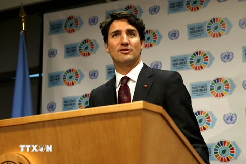 Thủ tướng Canada Justin Trudeau. (Nguồn: EPA/TTXVN)