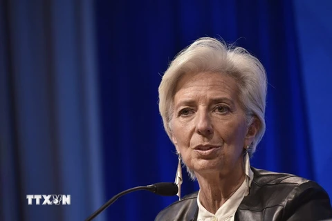 Tổng Giám đốc IMF Christine Lagarde. (Nguồn: AFP/TTXVN)