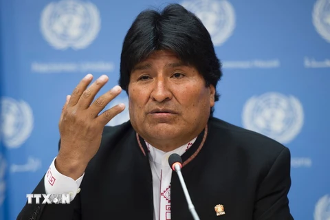 Tổng thống Bolivia Evo Morales. (Nguồn: AFP/TTXVN)