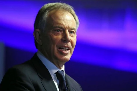 Cựu Thủ tướng Anh Tony Blair. (Nguồn: Bloomberg)