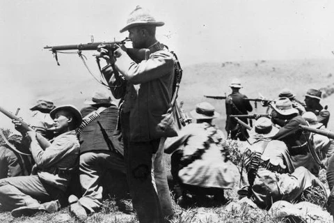 Người châu Phi có vũ trang trong chiến tranh Boer lần thứ hai. (Nguồn: independent.co.uk)