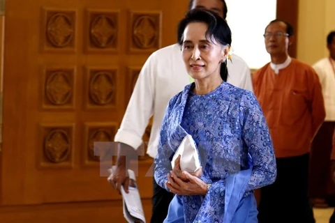 Bà Aung San Suu Kyi. (Nguồn: THX/TTXVN)