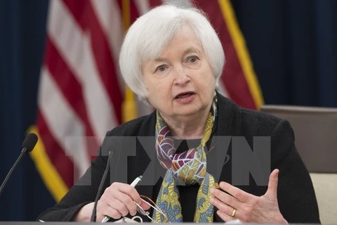 Chủ tịch Fed Janet Yellen.. (Nguồn: AFP/TTXVN)
