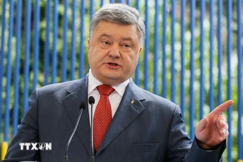 Tổng Ukraine Petro Poroshenko. (Nguồn: EPA/TTXVN)