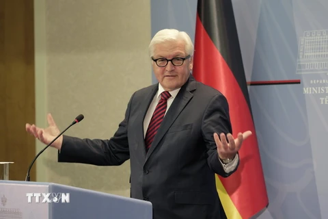 Ngoại trưởng Đức Frank-Walter Steinmeier. (Nguồn: EPA/TTXVN)