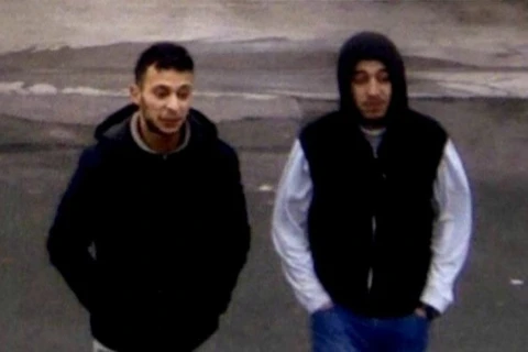 Salah Abdeslam và Hamza Attou tại khu vực biên giới Paris và Brussels. (Nguồn: Reuters)